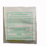 Compostable bio-degradable cover bag